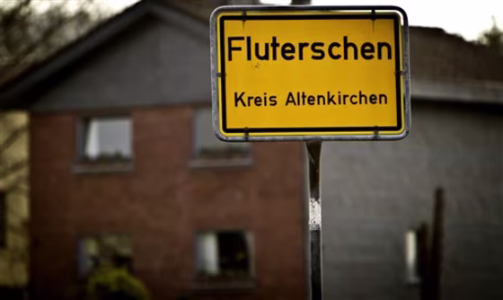 Fluterschen near Koblenz, western Germany, is where a 48-year-old German suspected of fathering at least seven children with his stepdaughter and their family lived. The man went on trial Tuesday.